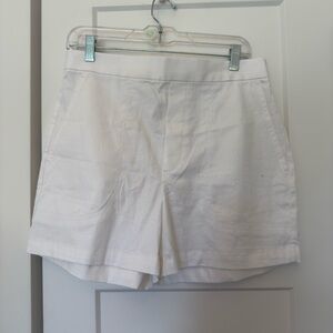 Banana Republic White Linen Women's Shorts